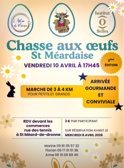 Chasse aux oeufs Saint-Méardaise