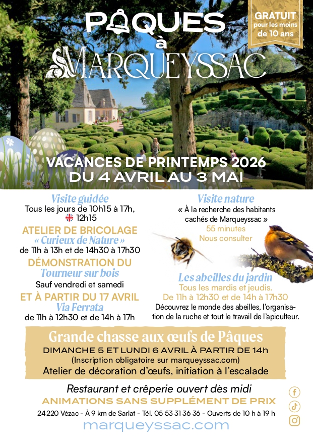 Pâques à Marqueyssac