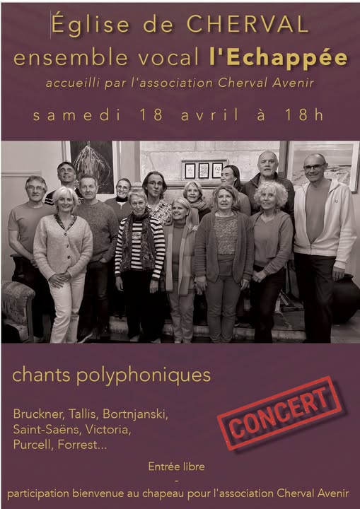 Cherval en musique - Concert ensemble vocal "L ...