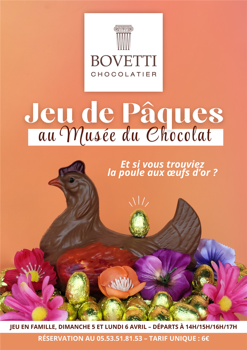 Chasse aux oeufs chez Bovetti !