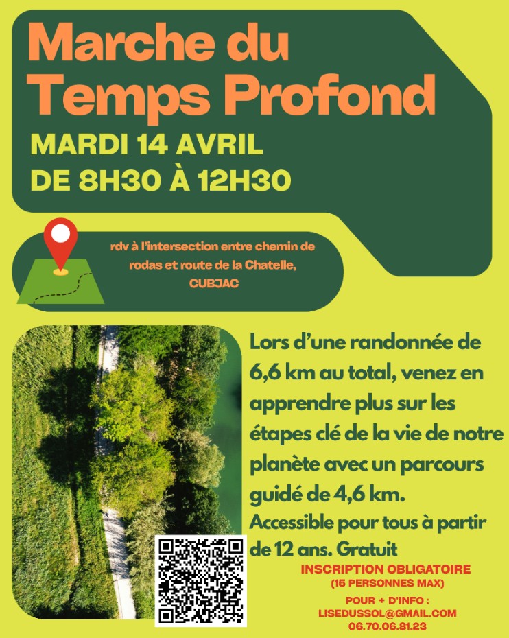 Marche du temps profond