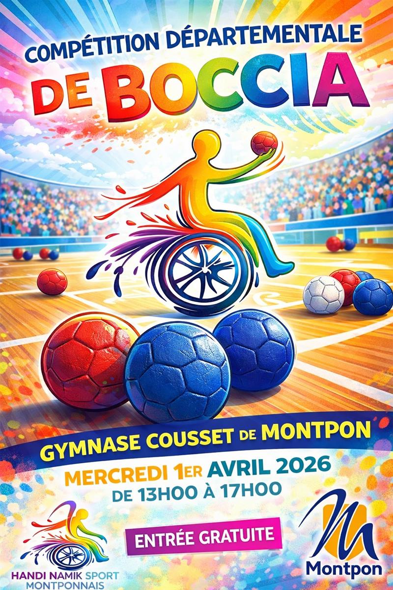 Compétition départementale de Boccia