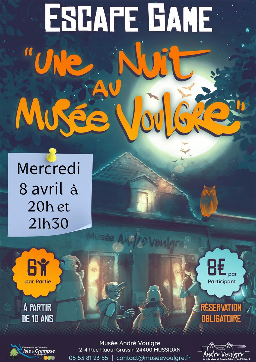 Escape Game au Musée Voulgre