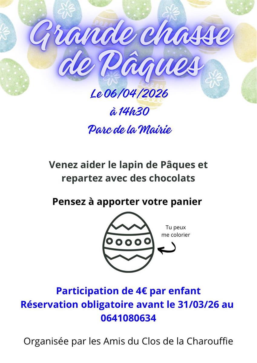 Grande chasse de Pâques