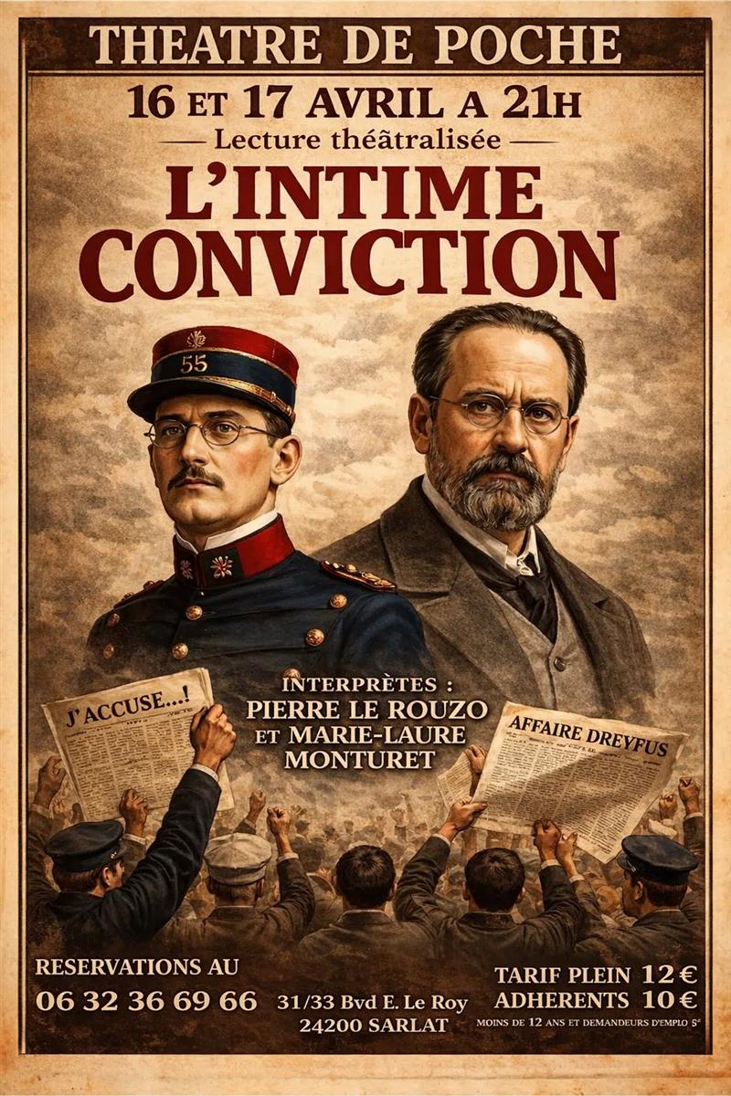 Théâtre de Poche "L'Intime Conviction"