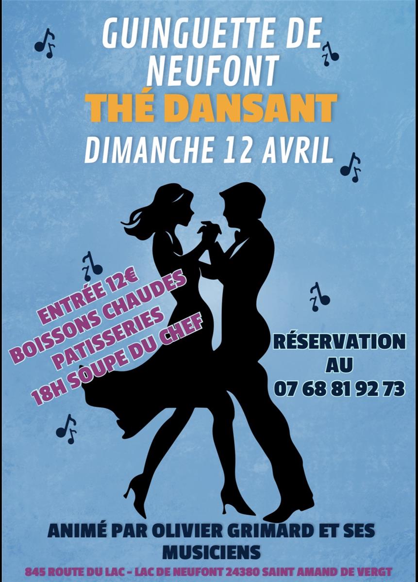 Thé dansant - la guinguette de Neufont