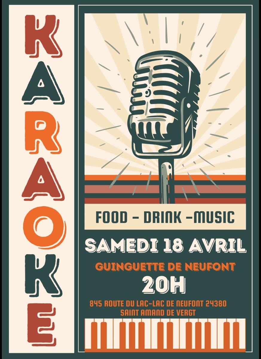 Karaoké - la guinguette de Neufont