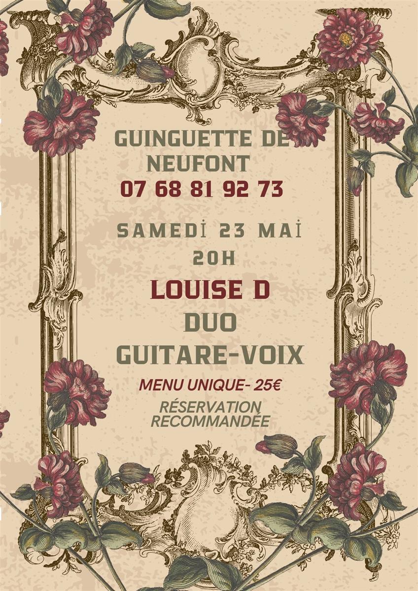 Louise D - la guinguette de Neufont