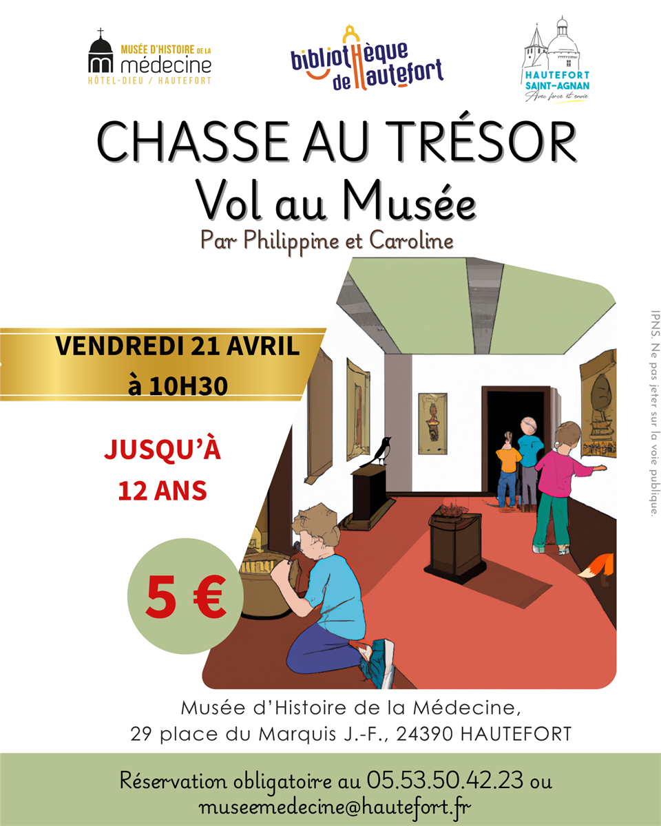 Chasse au trésor "Vol au Musée"