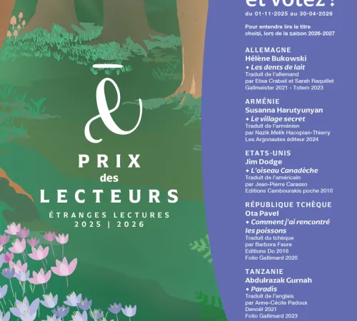 Etranges lectures - prix des lecteurs