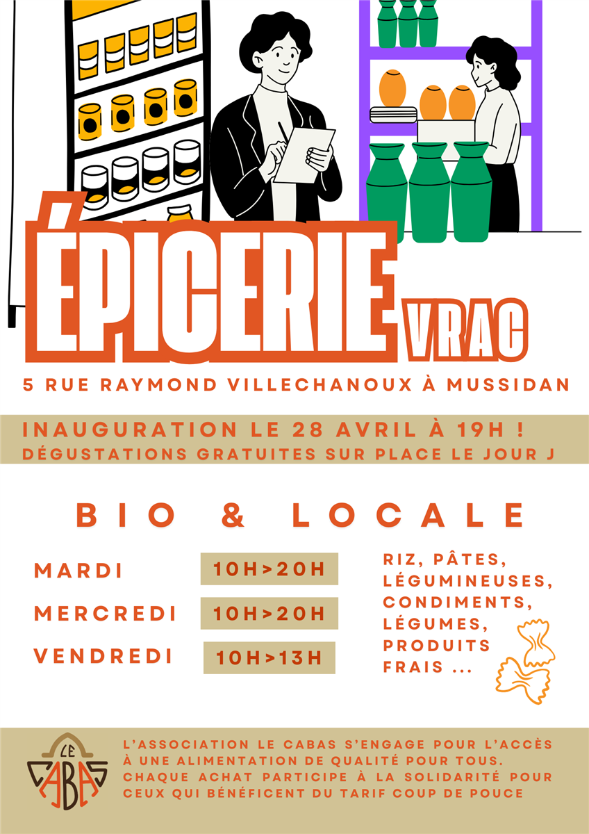 Portes ouvertes / Inauguration d’une épicerie vrac