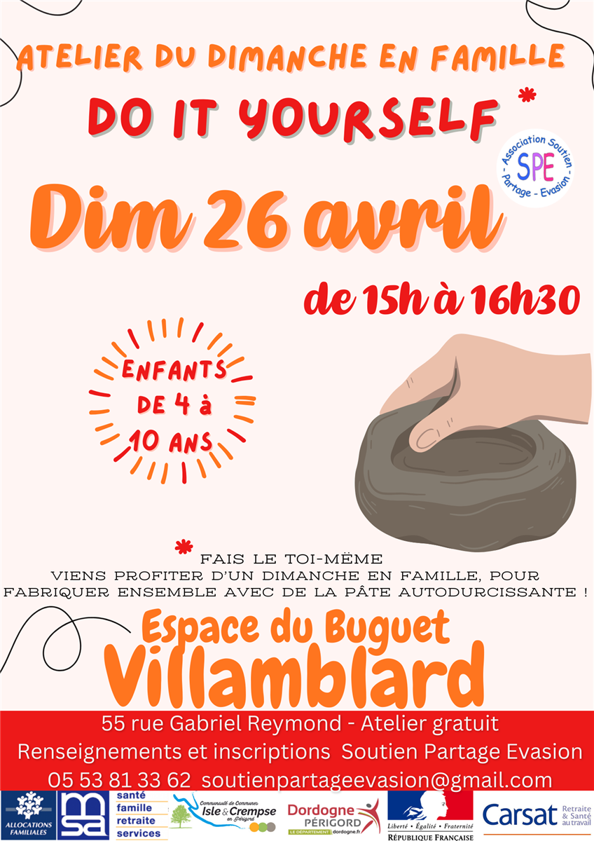 Atelier créatif enfants