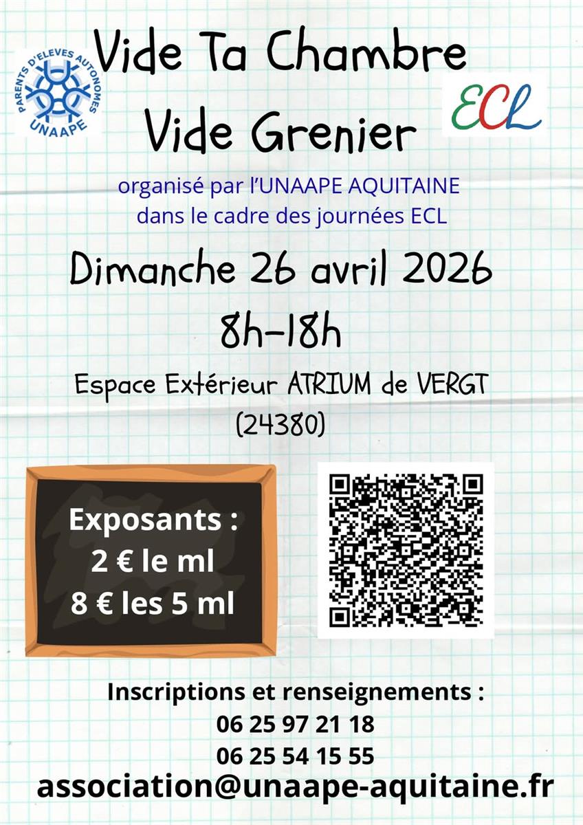 Vide ta chambre - vide grenier