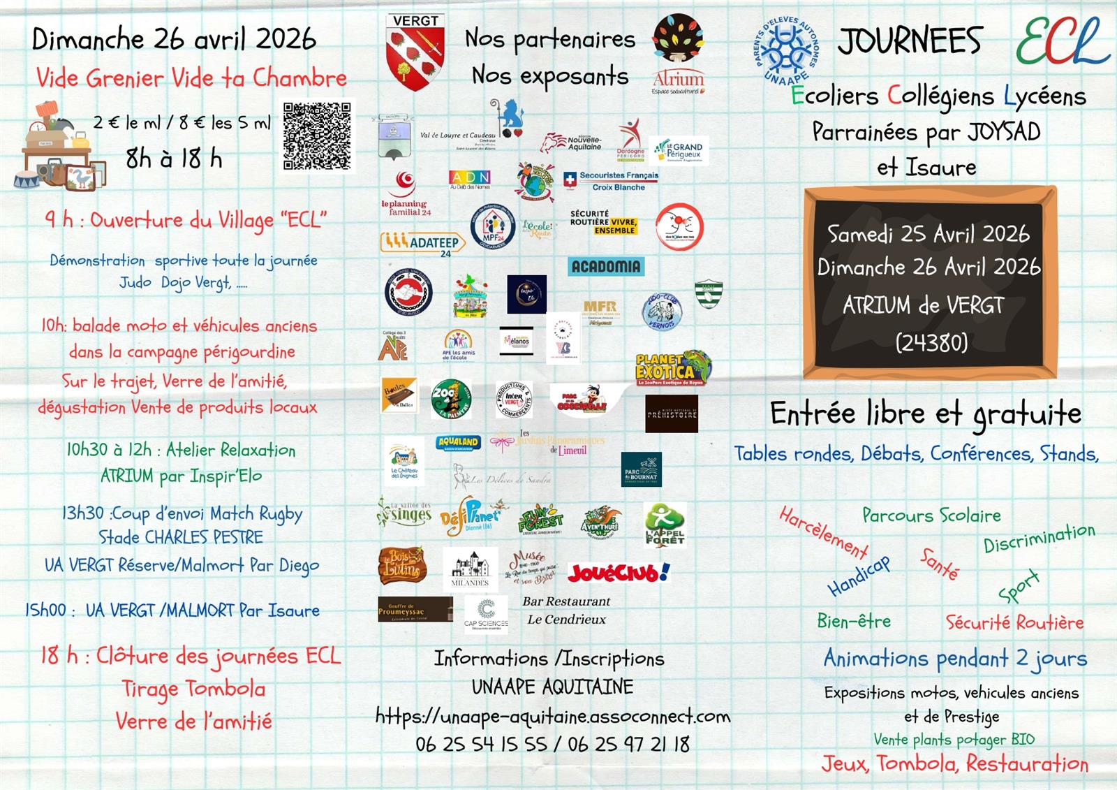 Journées ECL - Vergt