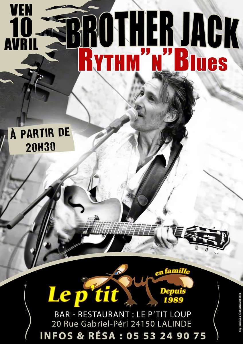 Concert de Brother Jack au p'tit Loup