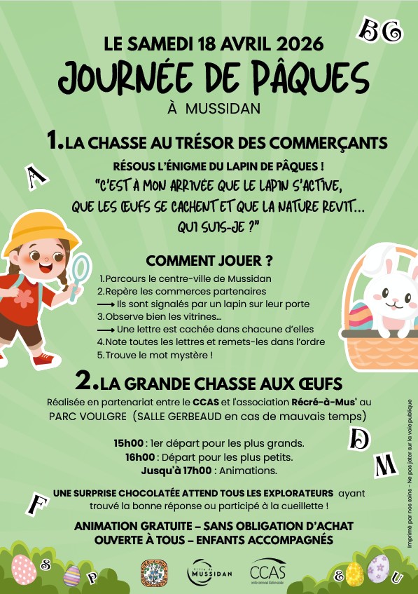 Chasse aux trésors et aux œufs