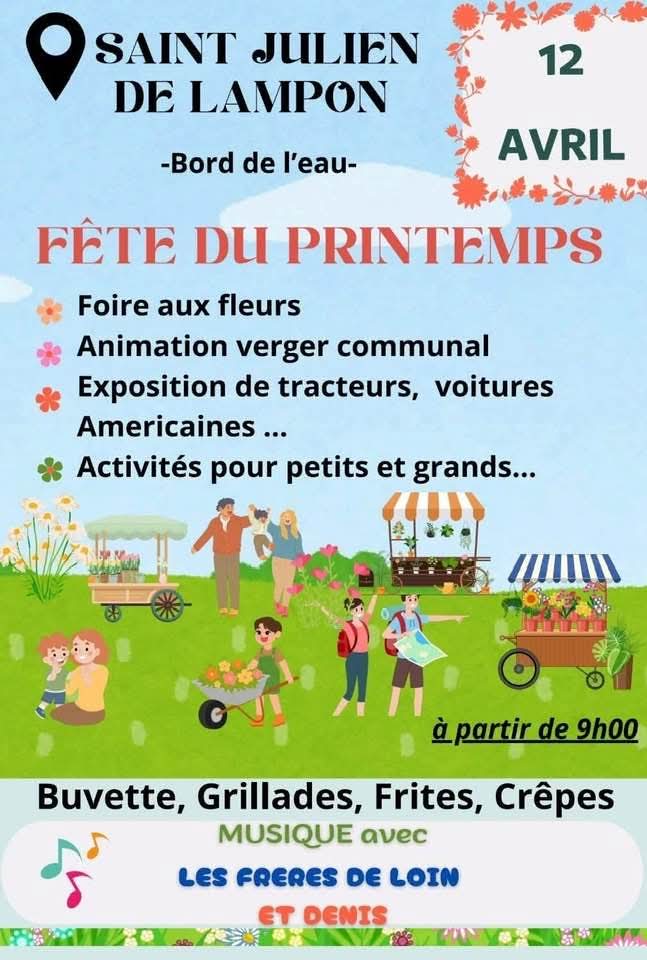 Fête du printemps - Saint-Julien-de-Lampon