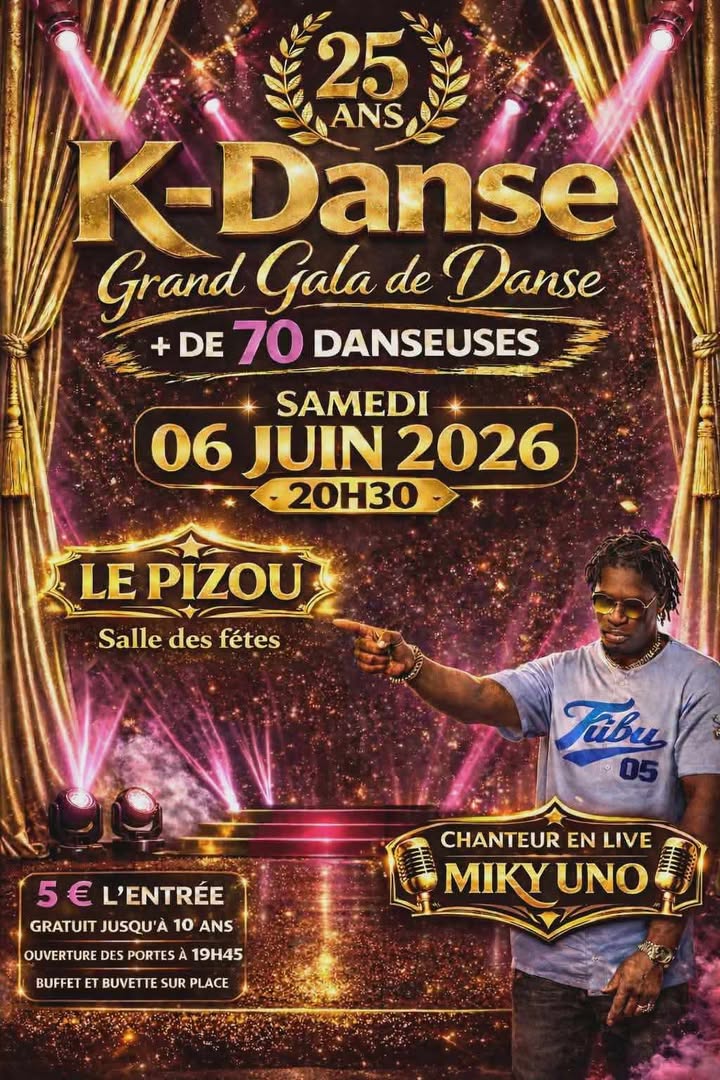 Grand gala de danse K-Danse 25 ans