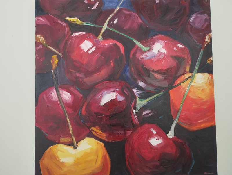 Exposition de Therence Vergnac à l'office de t ...