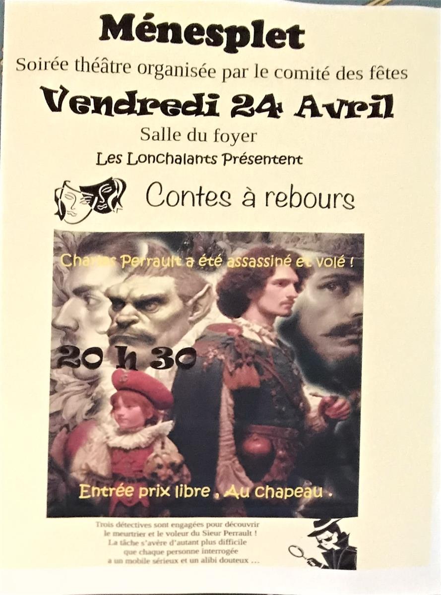 Théâtre Conte à rebours par les Lonchalants