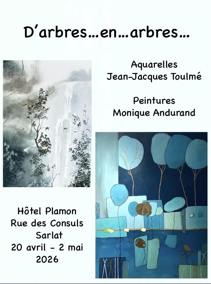 Exposition Aquarelles et Peintures : ” D’arbre ...