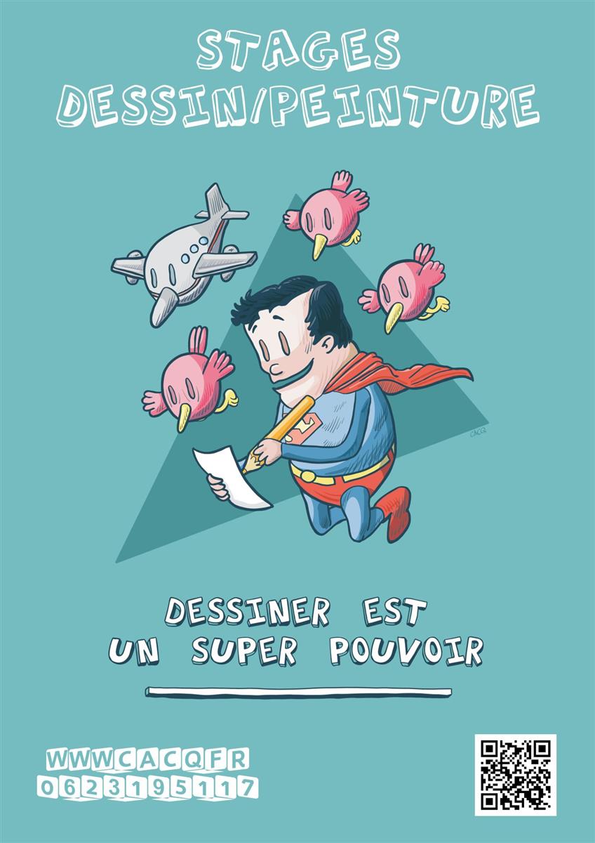 Dessiner est un super ... - Crédit: Jérôme de Cacqueray | CC BY-NC-ND 4.0