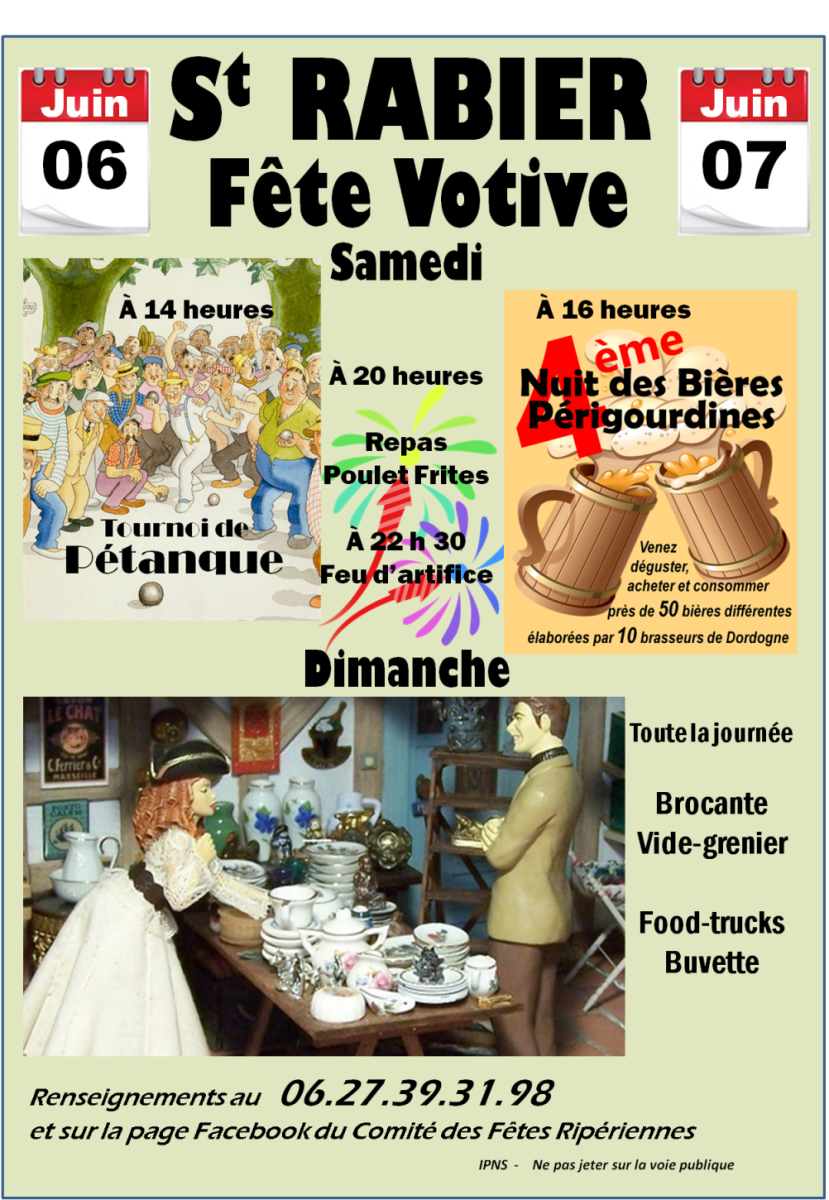 Fête Votive de Saint Rabier