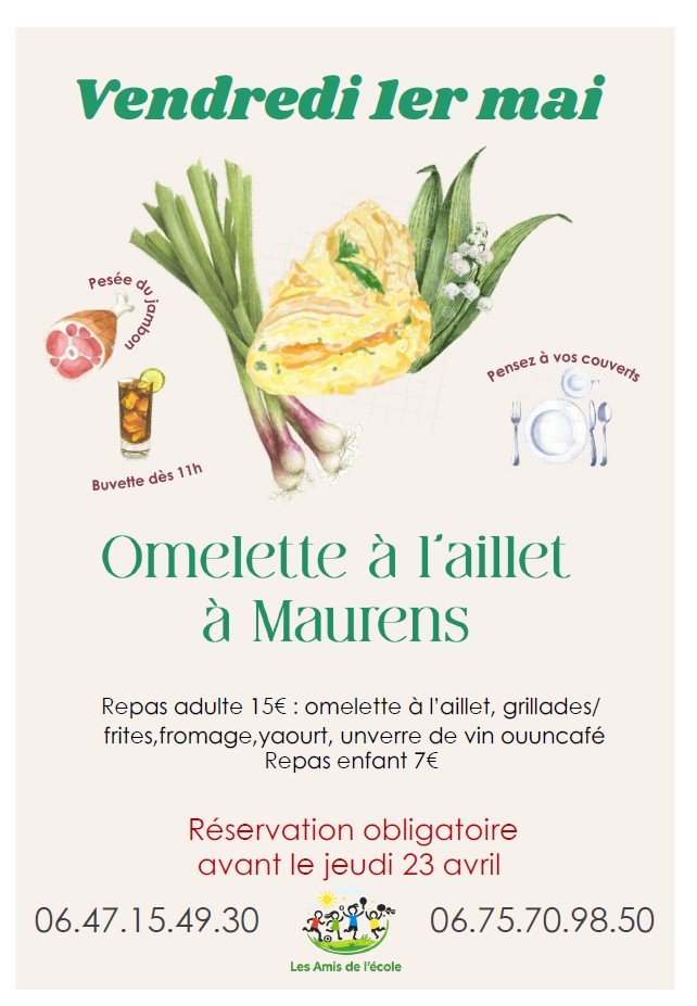 Omelette à l’aillet