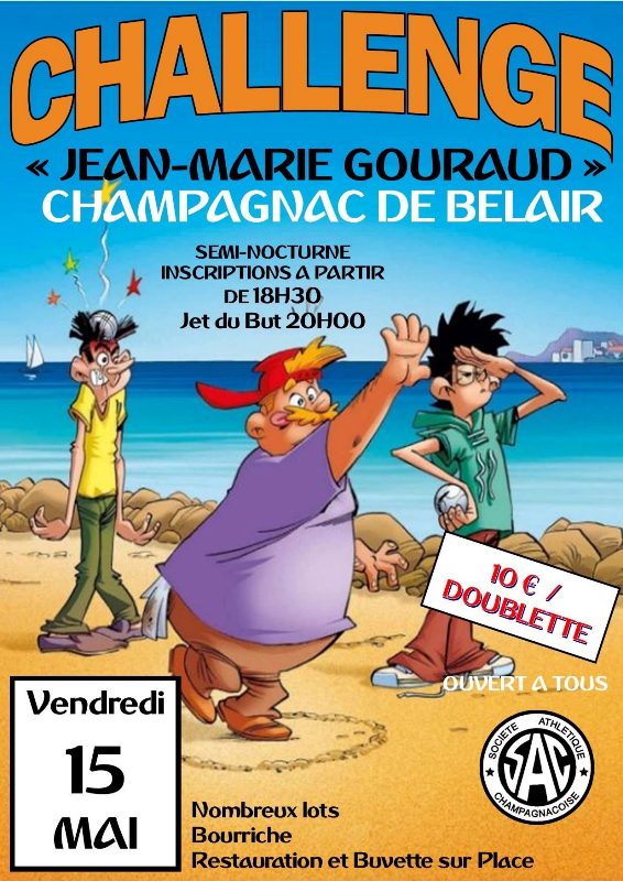 Challenge : Jean-Marie Gouraud