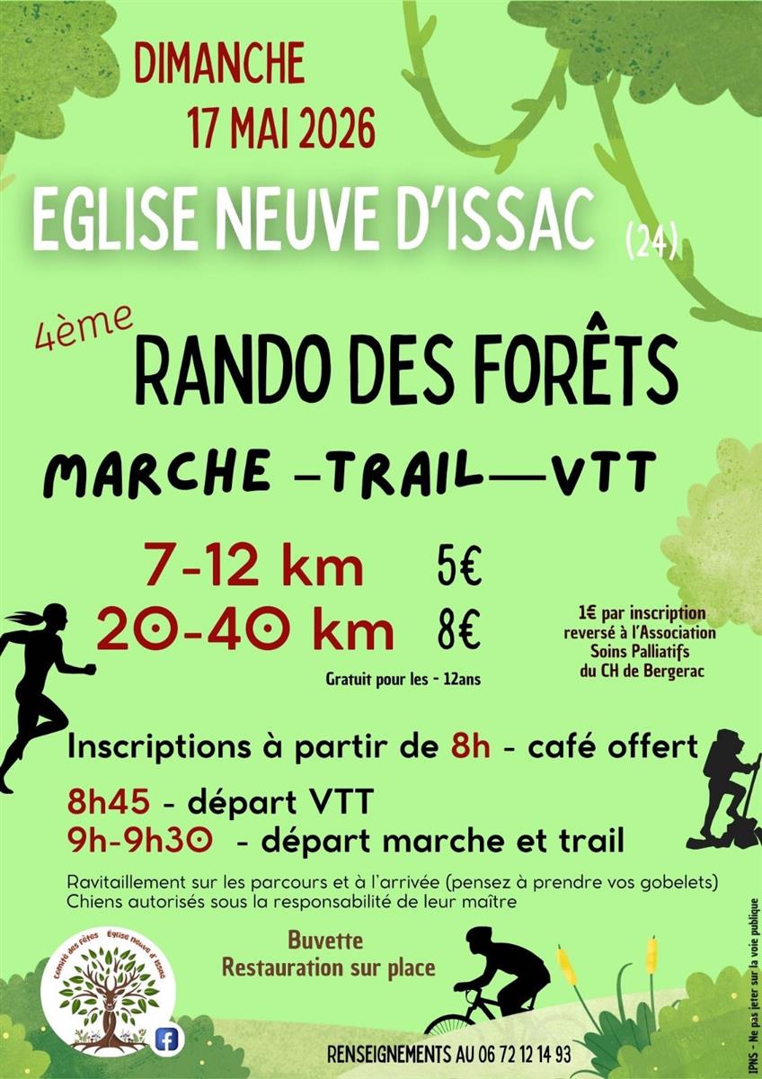 4ème Rando des forêts : Trail, randonnée pédes ...