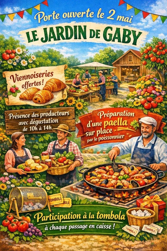 Porte ouverte "Le Jardin de Gaby"