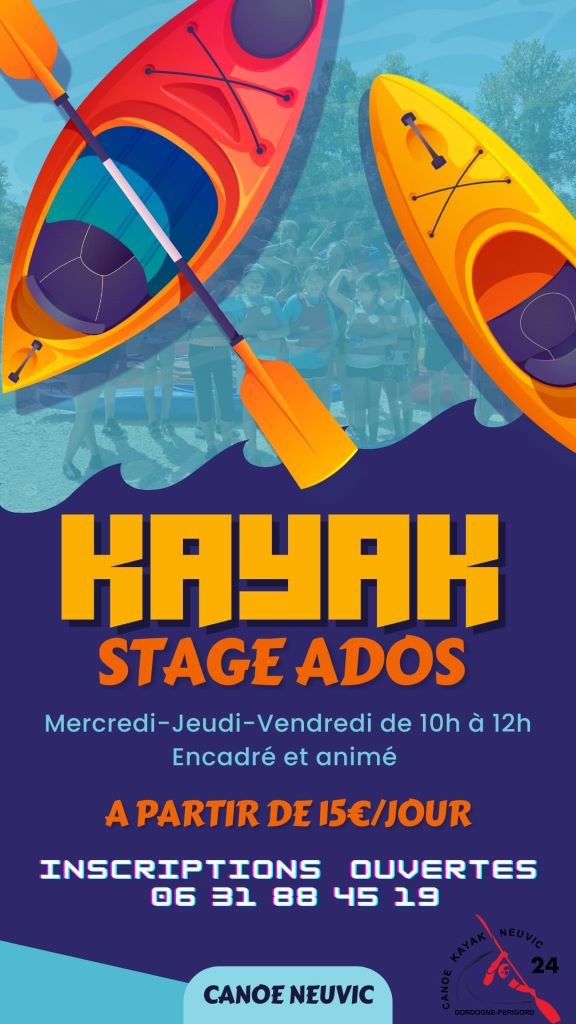 Stages jeunes canoë-kayak - Copie