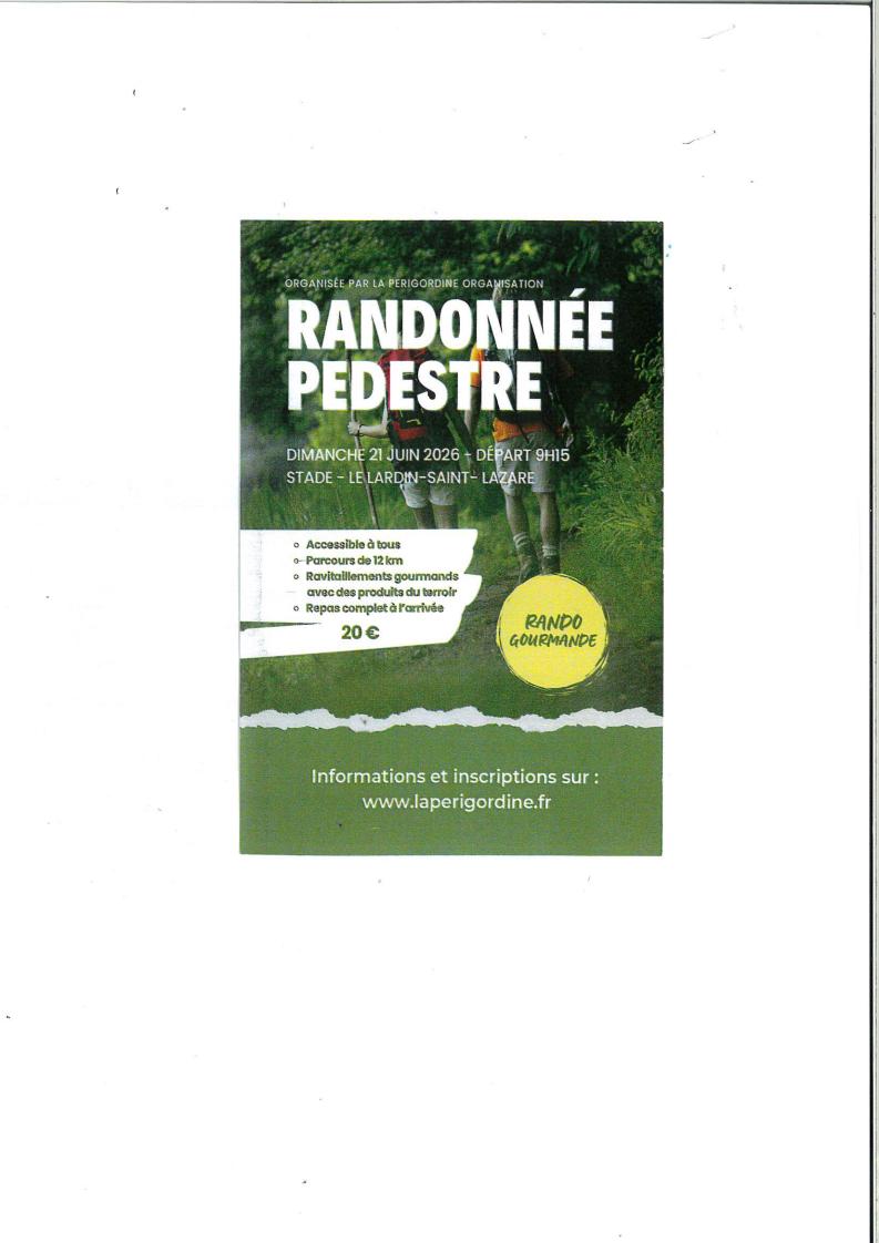 Randonnée Pédestre Gourmande