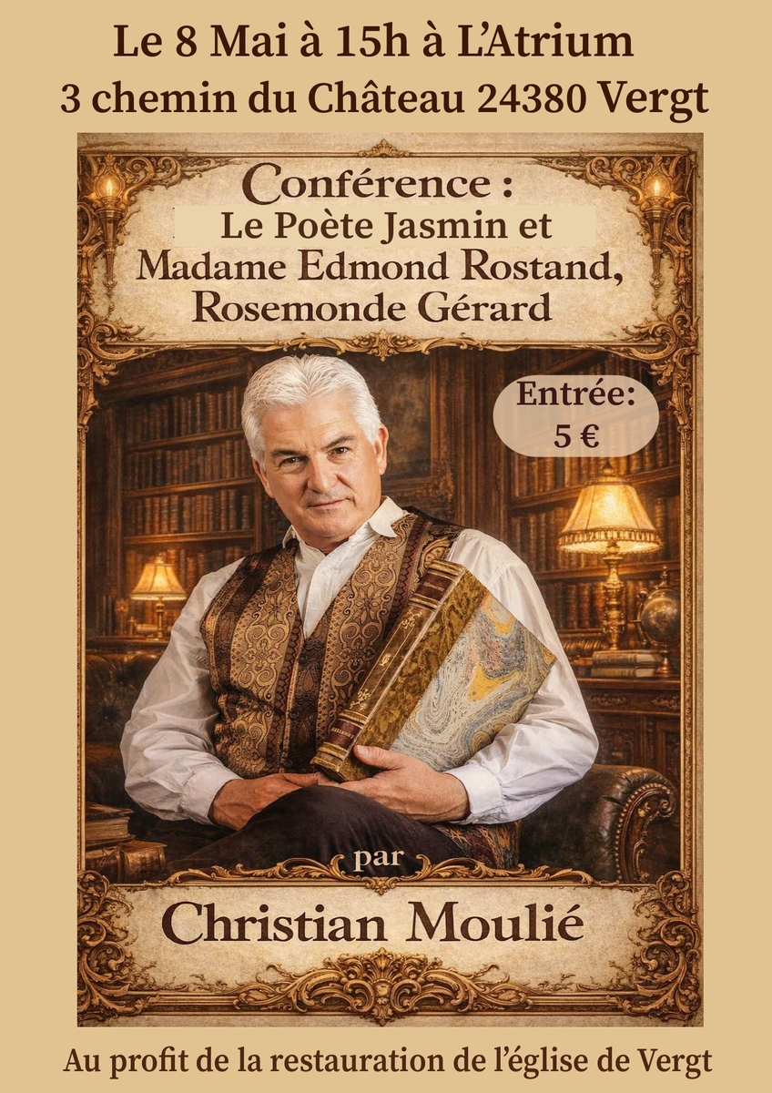 Conférence : le poète Jasmin et Madame Edmond  ...
