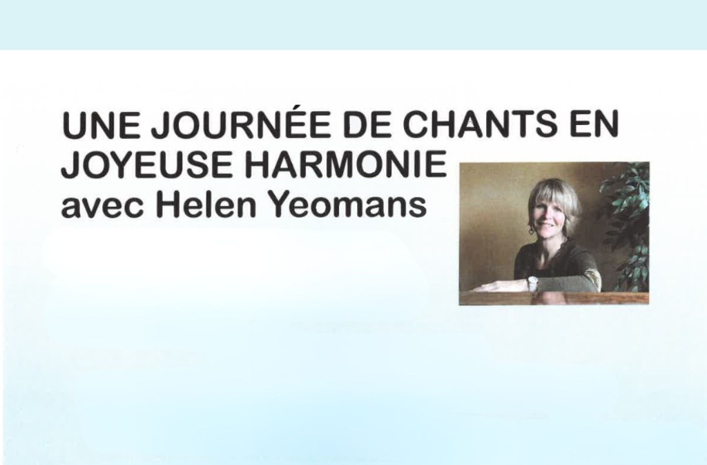 Journée de chants