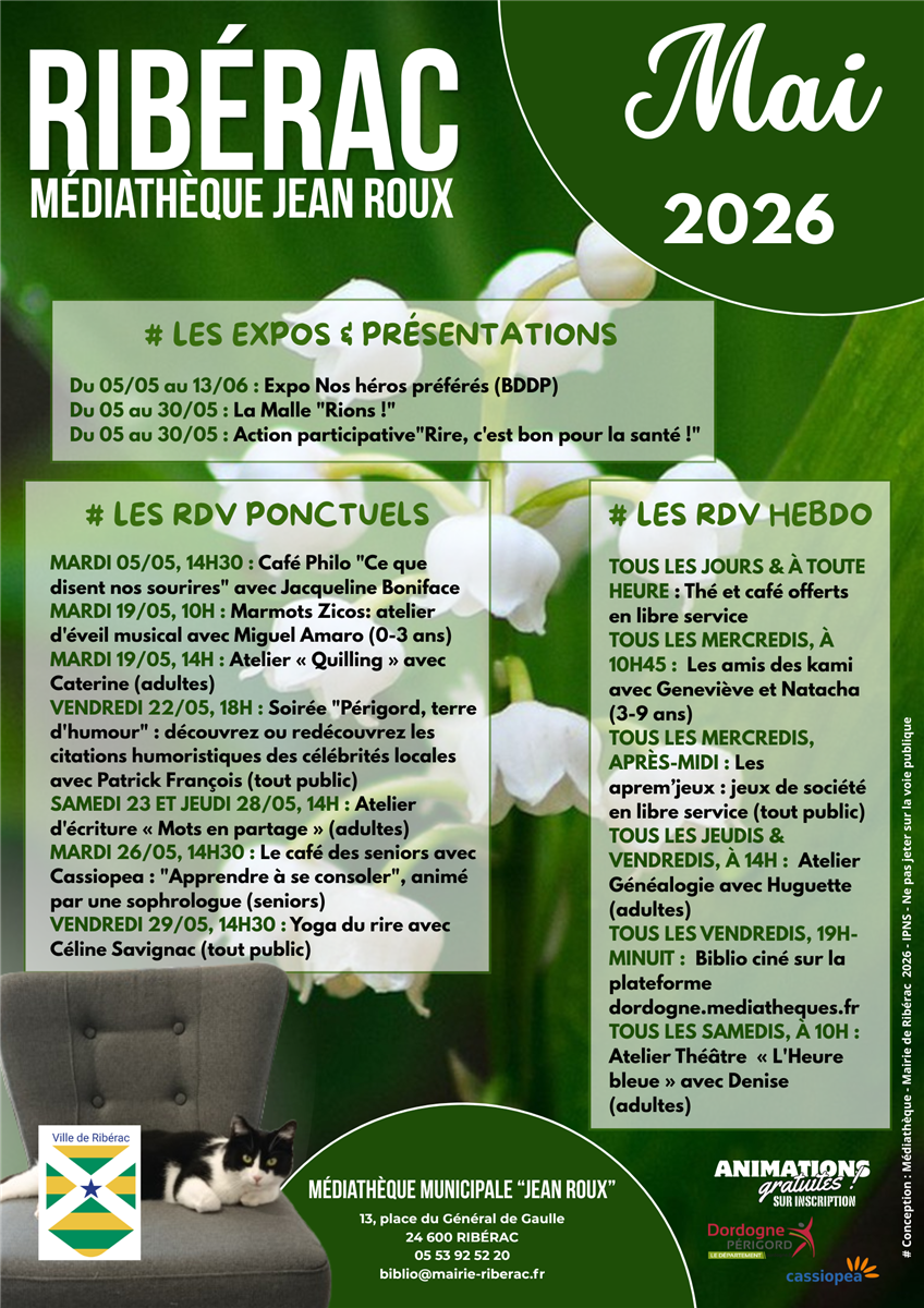 Atelier d'écriture Mots en partage