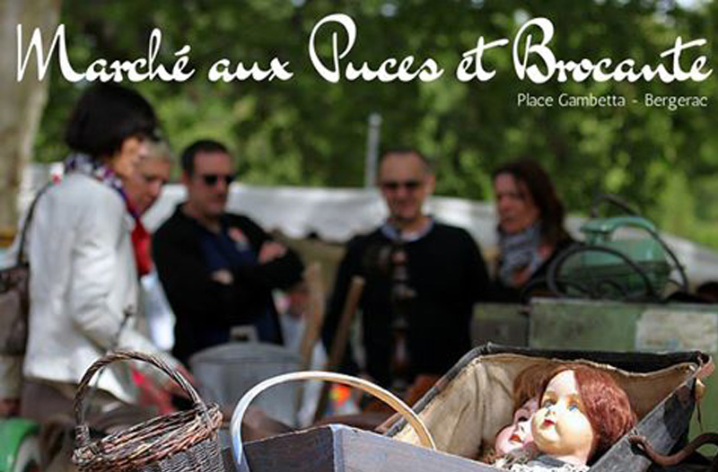 Brocante et marché au ... - Crédit: brocante bergerac | CC BY-NC-ND 4.0
