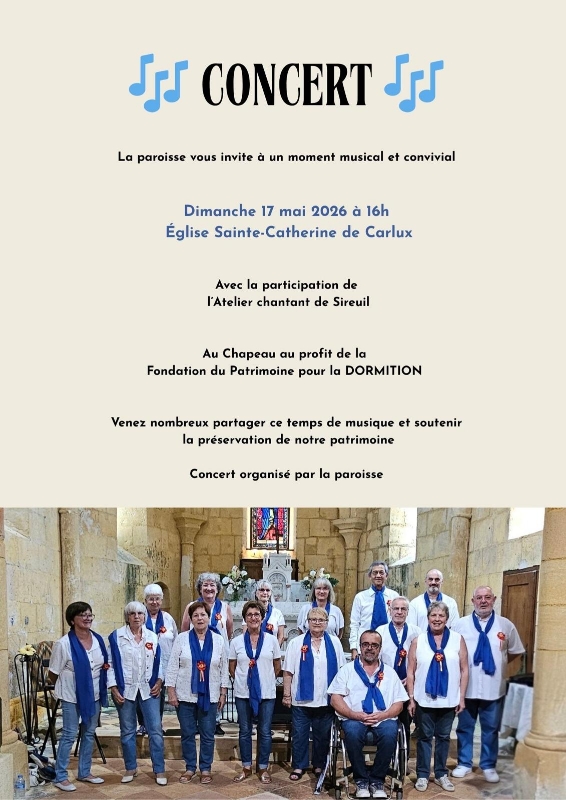 Concert à l'église Sainte-Catherine de Carlux