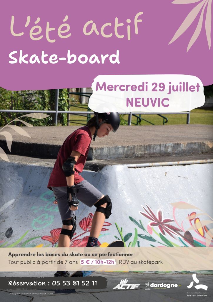 Eté actif : Skate Board