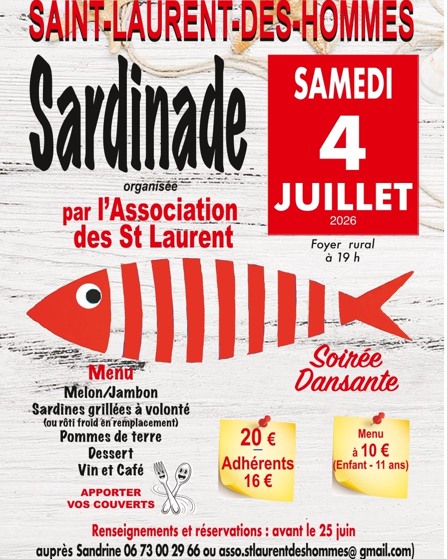Repas Sardinade