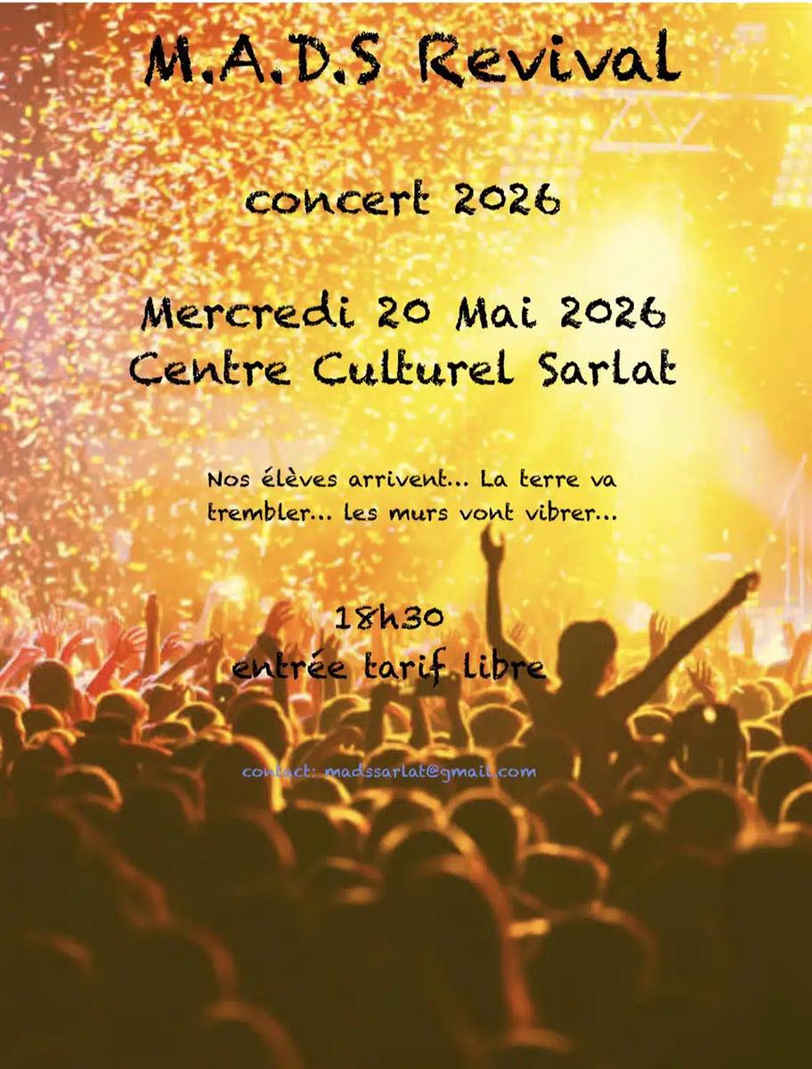 Concert : M.A.D.S Revival