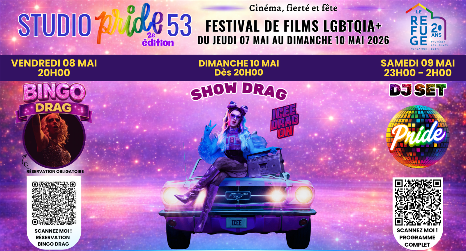 Studio Pride 53 – 2e édition : le festival qui ...