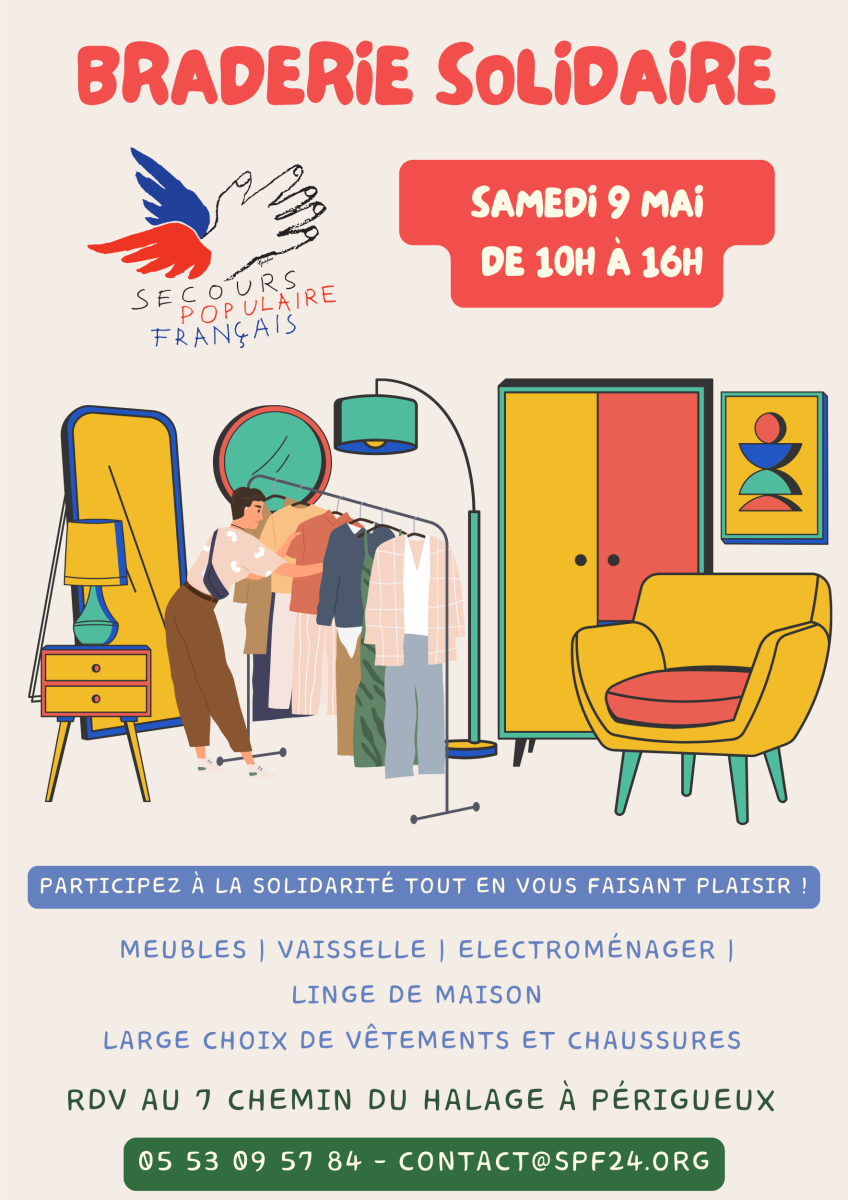 Braderie solidaire du Secours populaire