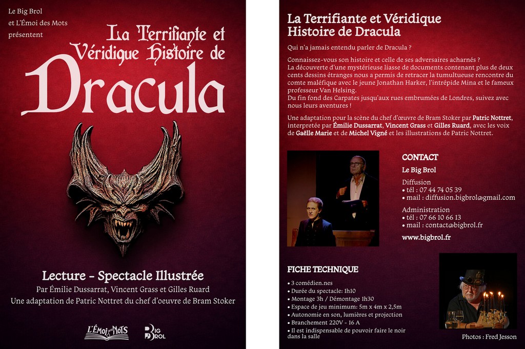 Lecture-spectacle "Dracula"