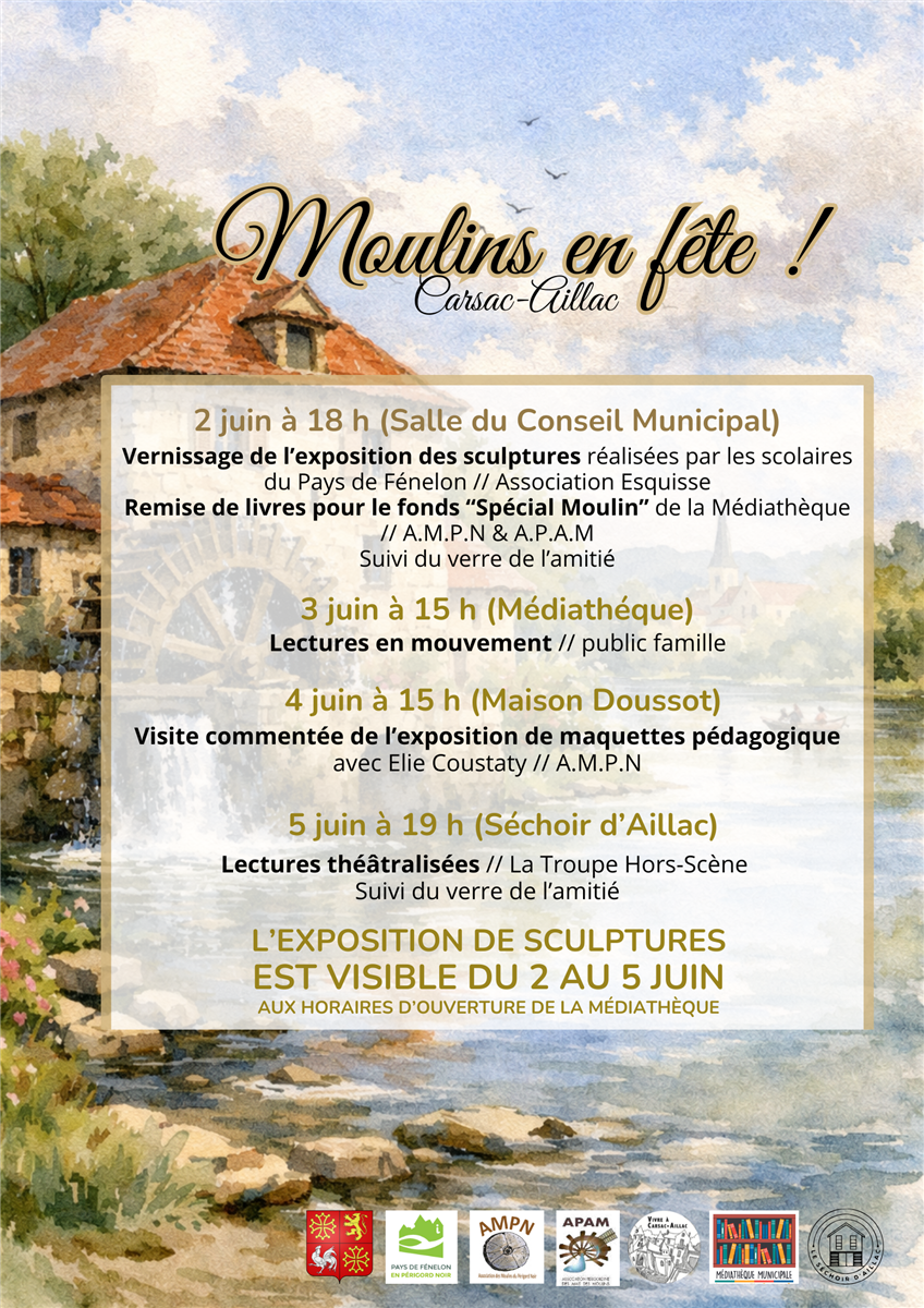 Moulins en fête à Carsac-Aillac