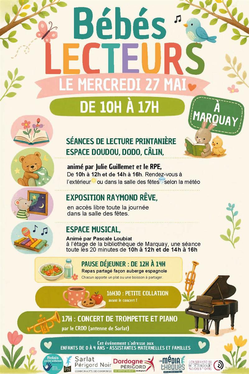 Bébés Lecteurs à Marquay