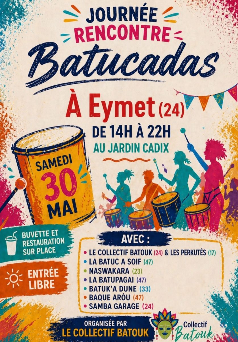 7 BATUCADAS se rencontrent !