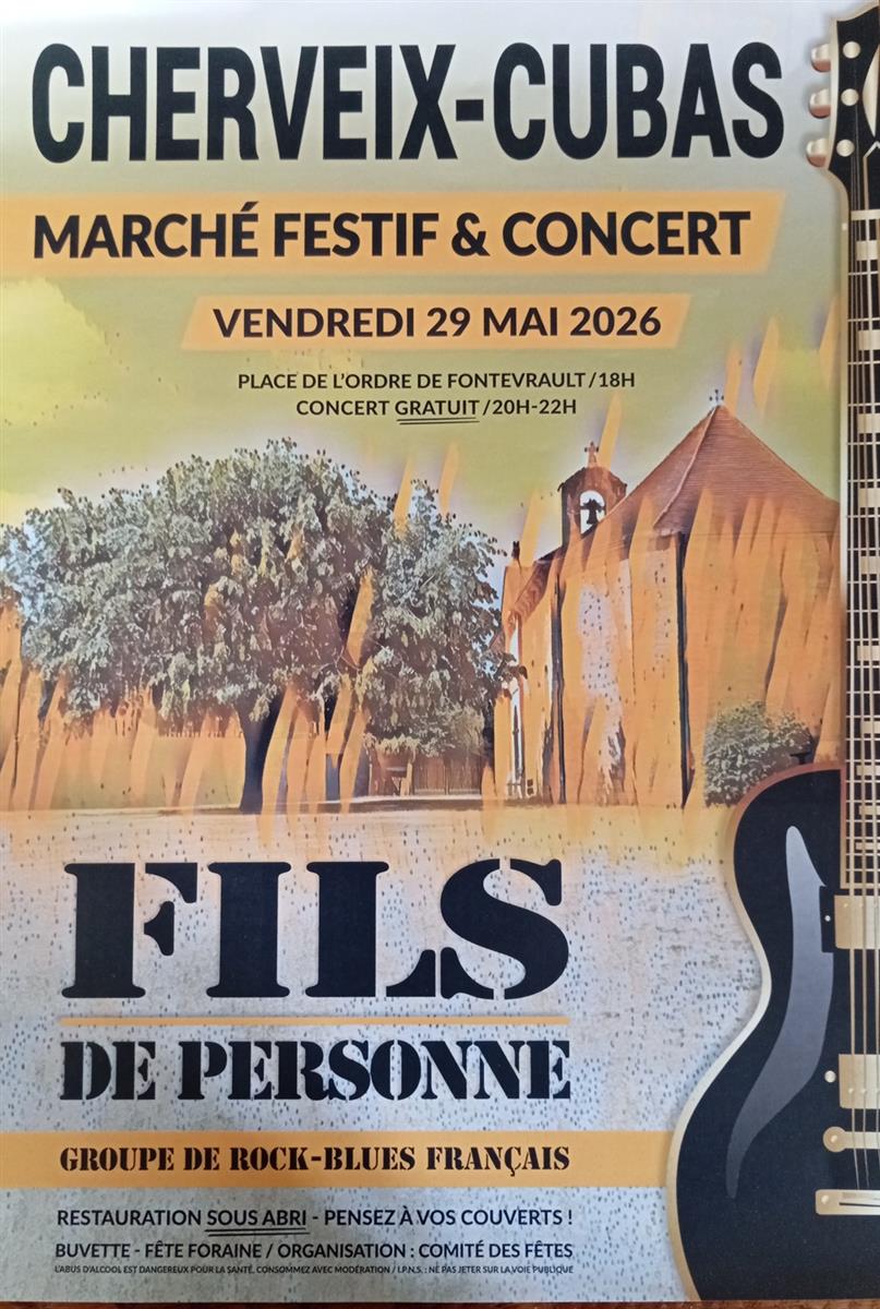 Marché festif & concert