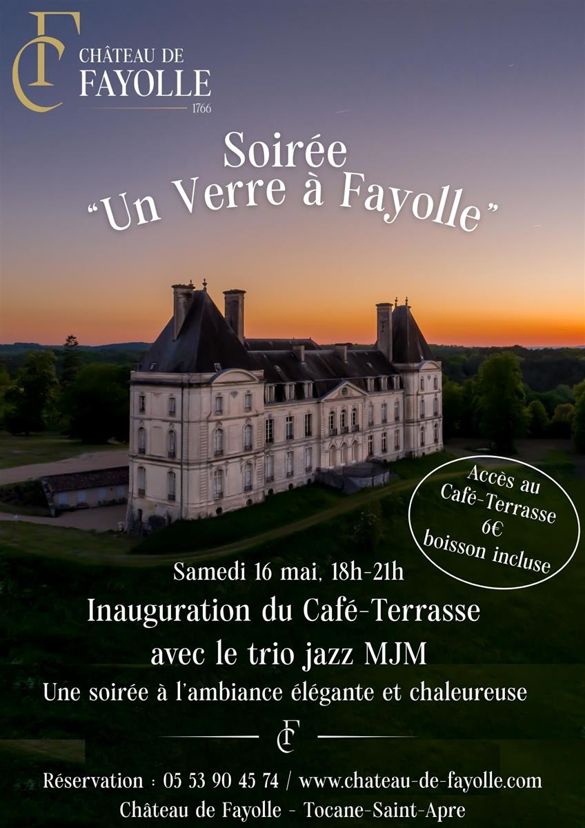 Un verre au château de Fayolle & concert