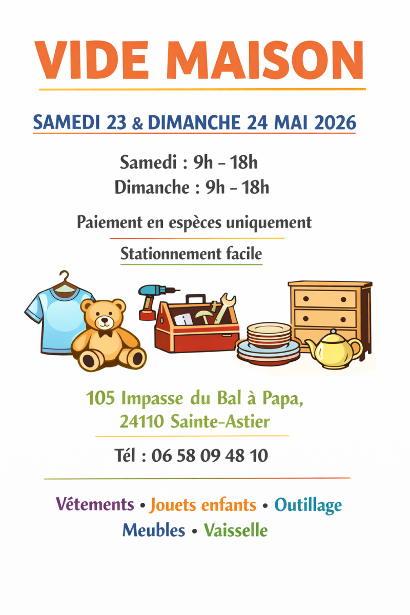 Vide maison